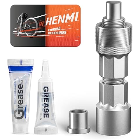 HENMI Bicycle Crank Puller,Bike Crank Removal Tool for Removing Bicycle Crank,Dismantling Crank Disc Cover
