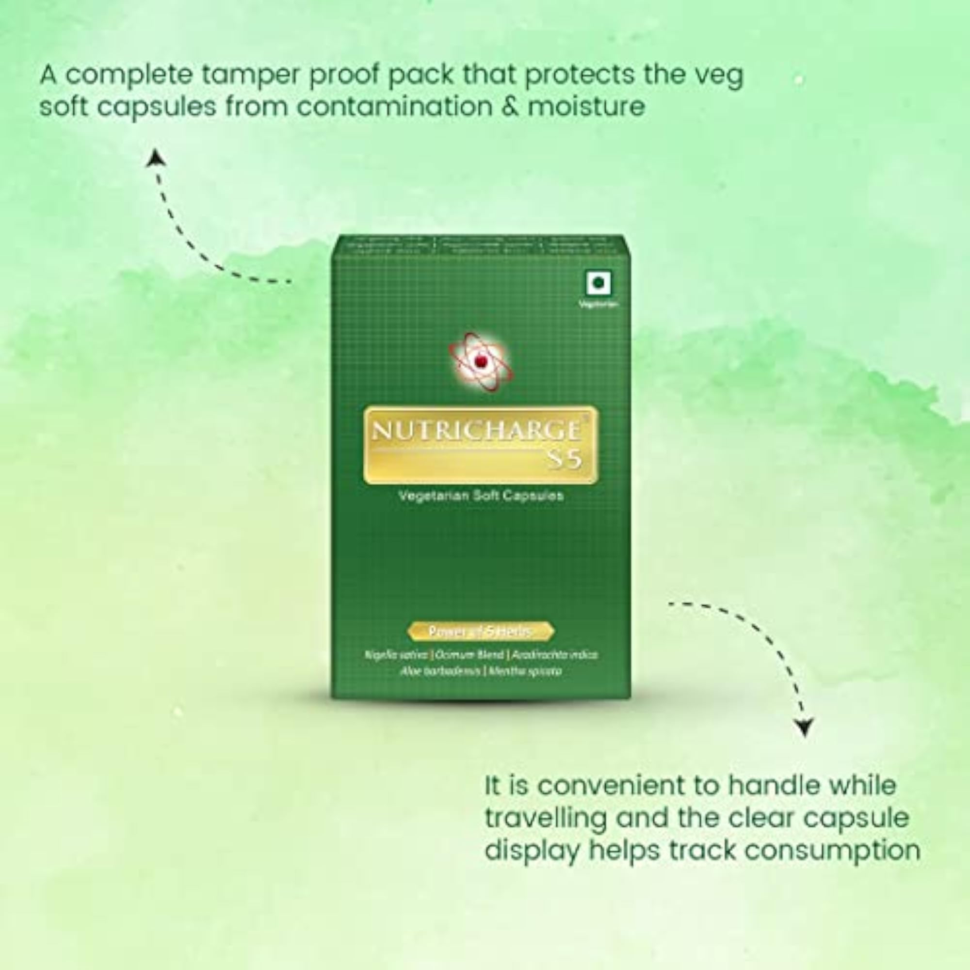 Nutricharge S5 Daily Health Supplements 30 Tablets