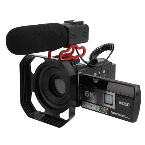 Caméscope 5K HD tactile de 3 pouces pour réussir vos vidéos extérieures sans reflets