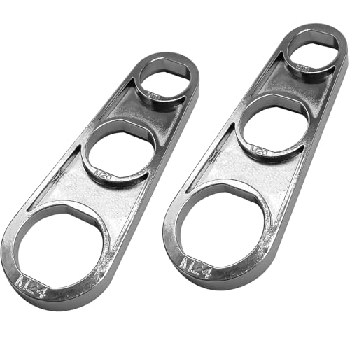 Chiave Aeratore Rubinetto, Fleymu 2 pezzi Chiave per Ugello Miscelatore Rubinetto per M16 /M18 / M20 / M22 / M24 / M28, Aeratore Chiave Di Servizio, Aeratore Chiave Di Servizio, Chiavi per Aeratore
