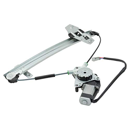 Image of TRQ Rear Left Power Window Regulator & Motor Assembly Drivers Side Compatible with 2001-2006 Acura MDX