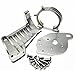 for Traxxas 1/10 MAXX 8960 Aluminum Motor Mount Silver