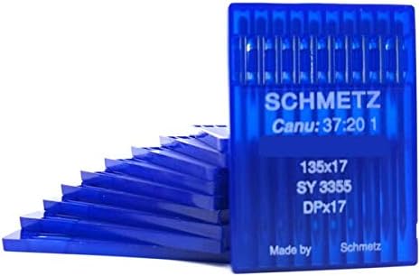 PUMICHA Needles Supplies for 100 SCHMETZ 135X17 Size#22/140 Industrial Walking Foot Needles DPX17 SY3355 for Sewing Machine.