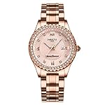 NIBOSI-Women-Watches-Analogue-Wrist-Watches-Watches-for-Womens-GirlsMissLadies-Rose-Gold-Dial-Watch-with-Stylish-Diamond-Studded-Watches