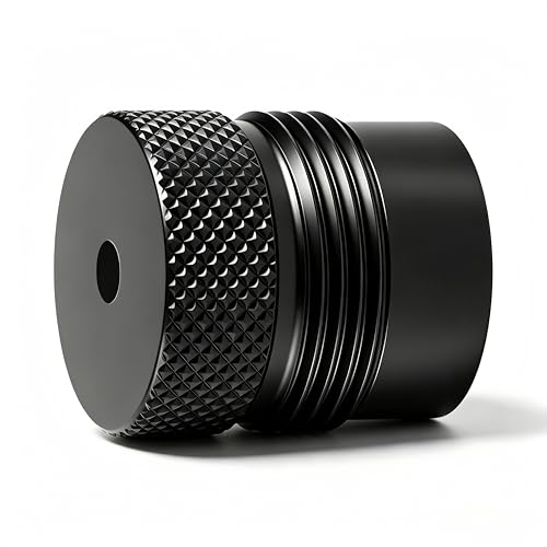 Image of ETZ Fast Cap Adapter for BYRNA SD LE EP HD XL, Aluminum CO2 Quick Release Cylinder Cover, Extended Grip Design No Tools Required, Quick Change Cartridge Cap Accessories, 1 Piece