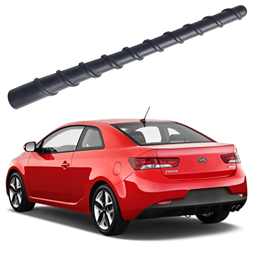 Antena de goma flexible en espiral de 7 pulgadas para Kia Forte Koup (2009-2016)