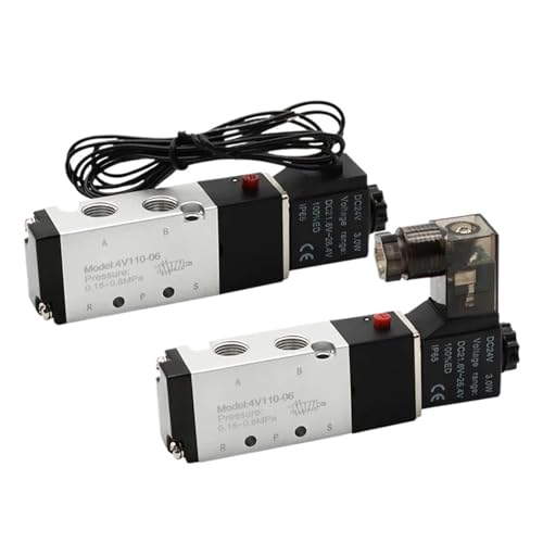 Distributeur pneumatique 4V110-06 à commutation rapide 110V CA - 4