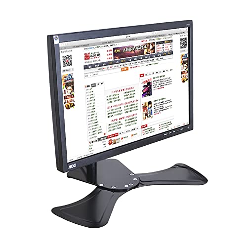 Support de moniteur réglable HYJYGM support de bureau téléviseur unique écran LCD 15-27 pouces