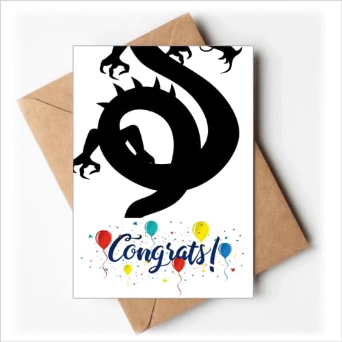 Cartes de mariage chinoises dragon avec enveloppes de félicitations pour cérémonie