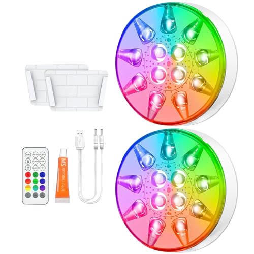 Lumières pour piscine rechargeables pour illuminer le bord de votre patio et la terrasse