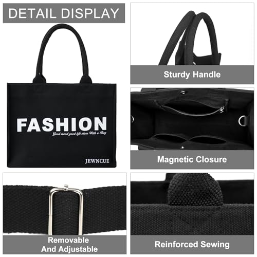 Image of Tote Bag for Women, Durable Large Canvas Tote Bag, Fashion Print Women's Handbags, Birthday Gift for Women