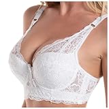 Dirndl BH Push UP Extrem Spitzen Bh Balconette BH Dirndl Bh Weiss Büstenhebe BH für Oktoberfest Comfy Bh Damen-Bhs Weiß Push Up Bh Bayerisches Bierfest Trachtenmieder Bra Büstenhalter