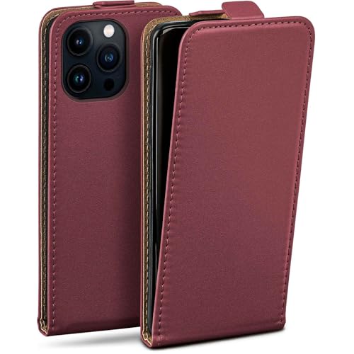 Housse iPhone 13 Pro Max bordeaux idéale pour vos déplacements professionnels