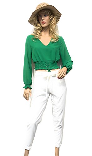 JillyMode - Pantaloni elasticizzati da donna