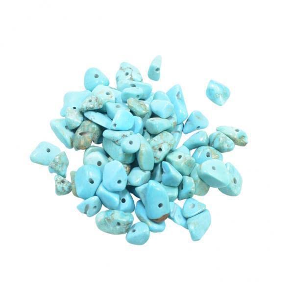 SNAPPSY 3x20g Natural Gemstones Loose Beads Jewelry DIY Findings 1# Natural Turquoise-picture-34