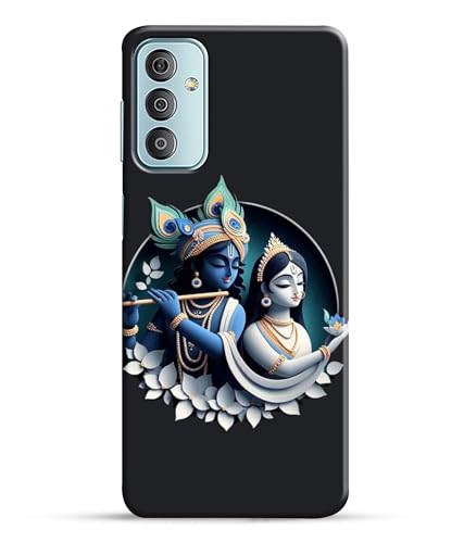 Image of Lord Radha Krishna Printed Hard Back Case Cover Compatible for Samsung Galaxy F23 5G | Samsung M23 5G (Multicolor) - D1666