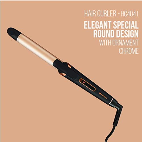 Havells HC4041 25mm Hair Curler for Long-Lasting Curls (Black) - Image 6