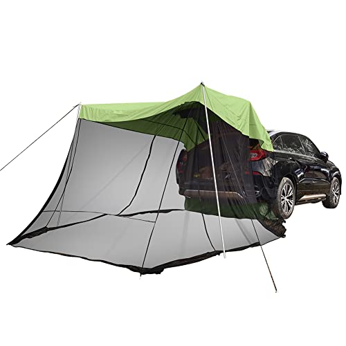 Carpa para camping portátil para 3-4 personas verde miniatura 5