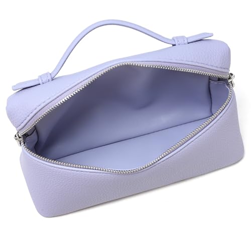 Image of Rejolly Small Crossbody Bag for Women Leather Top-Handle Pouch Purse Shoulder Handbag