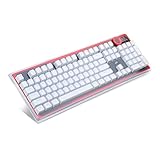Redragon A101 104 Keyboard Keys, Cherry MX Keycaps Compatible, Mechanical Keyboard keycaps Inclusive Keypuller (White)