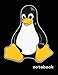 Produktbild Notebook: Linux Mascot Logo Tux the Penguin Nerd Geek Sysadmin Notebook Journal Diary Logbook