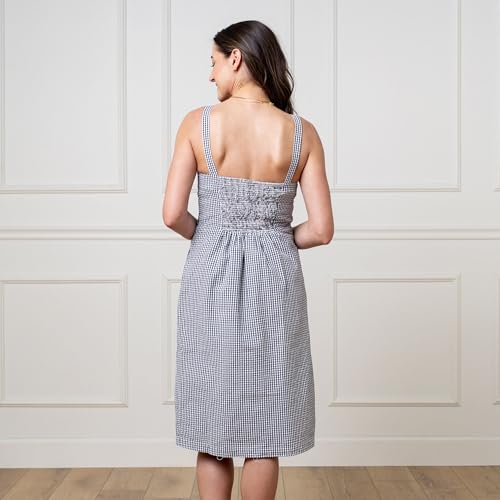 Hope & Henry Women's Short Sleeve Organic Cotton Dress3