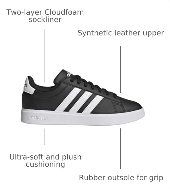 Image of adidas Men's Grand Court 2.0 Shoe