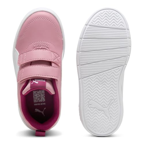 PUMA Unisex Kinder Courtflex V3 V Ps Sneaker, Poised Pink Puma White Berry, 23 EU – Ansicht 5