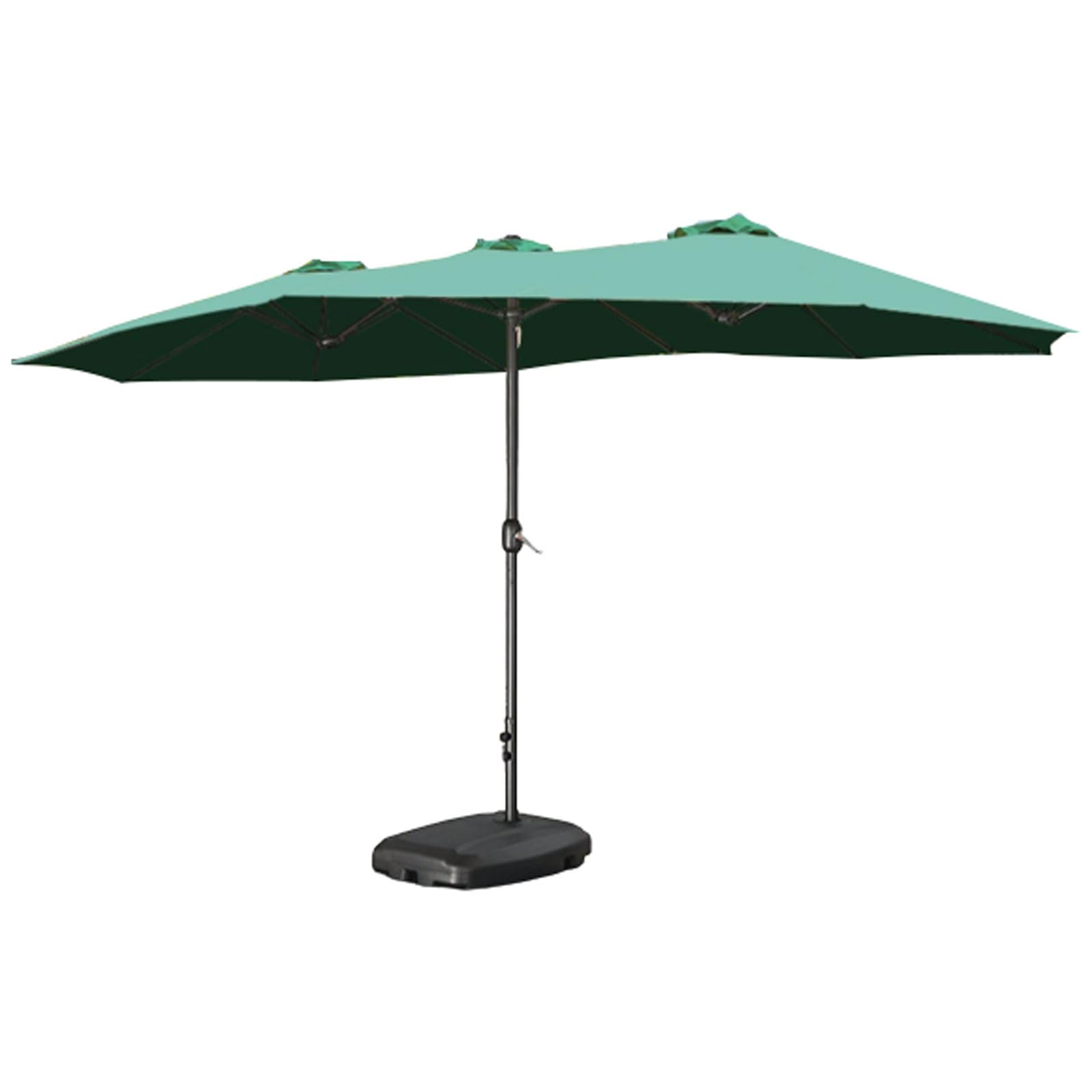 Parasol ogrodowy Duży parasol ogrodowy Wydłużający parasol przeciwsłoneczny Parasol na zewnątrz Środkowy filar Targowy Parasol stołowy z podstawą na trawnik ogrodowy