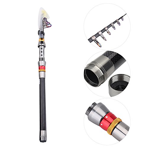 Portatile canna da pesca, 4 dimensioni di alta