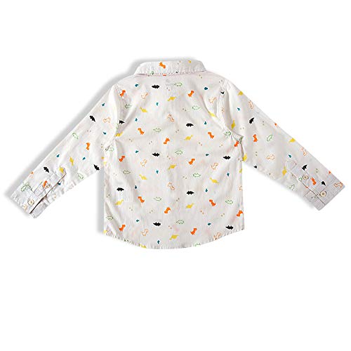 Camisa Manga Longa, Tip Top, Meninos, Areia, 6