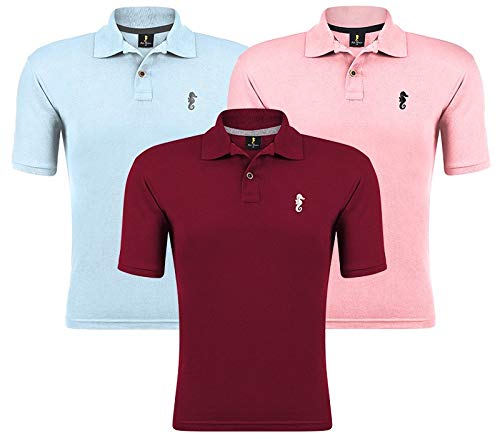 Kit 03 Camisas Gola Polo Marine (G, Kit 02)