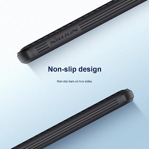 Image of PRITO Nilkin Classic Series Compatible for OnePlus 13 (1+13) Case with Camera Cover, [Camera Lens Protector] [Scratch-Resistant] [360 Full Protection] Shockproof Slim Phone Case (Black, 1+13)