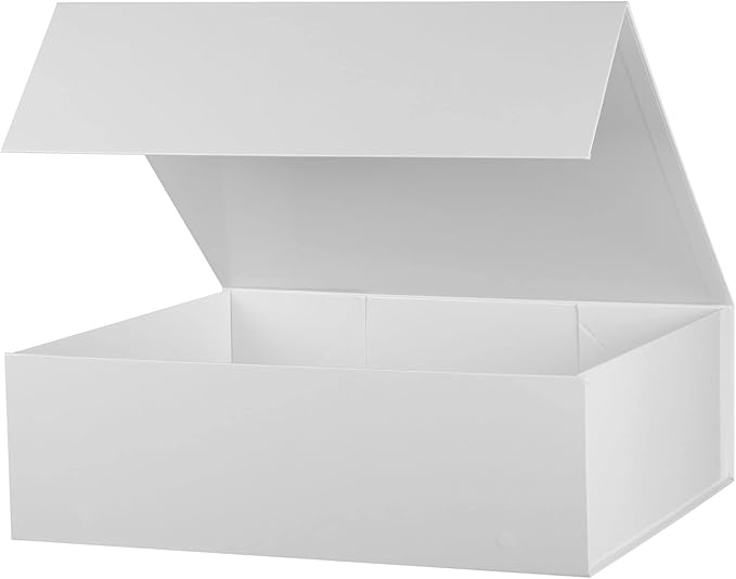 MUMUPACK Extra Large White Gift Box 19x16x6 Inches, Huge Gift Box