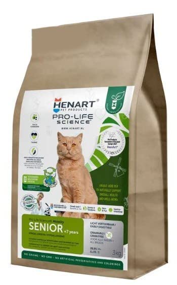 Henart Insect cat Senior mit saum eierschalenmembran katzenfutter