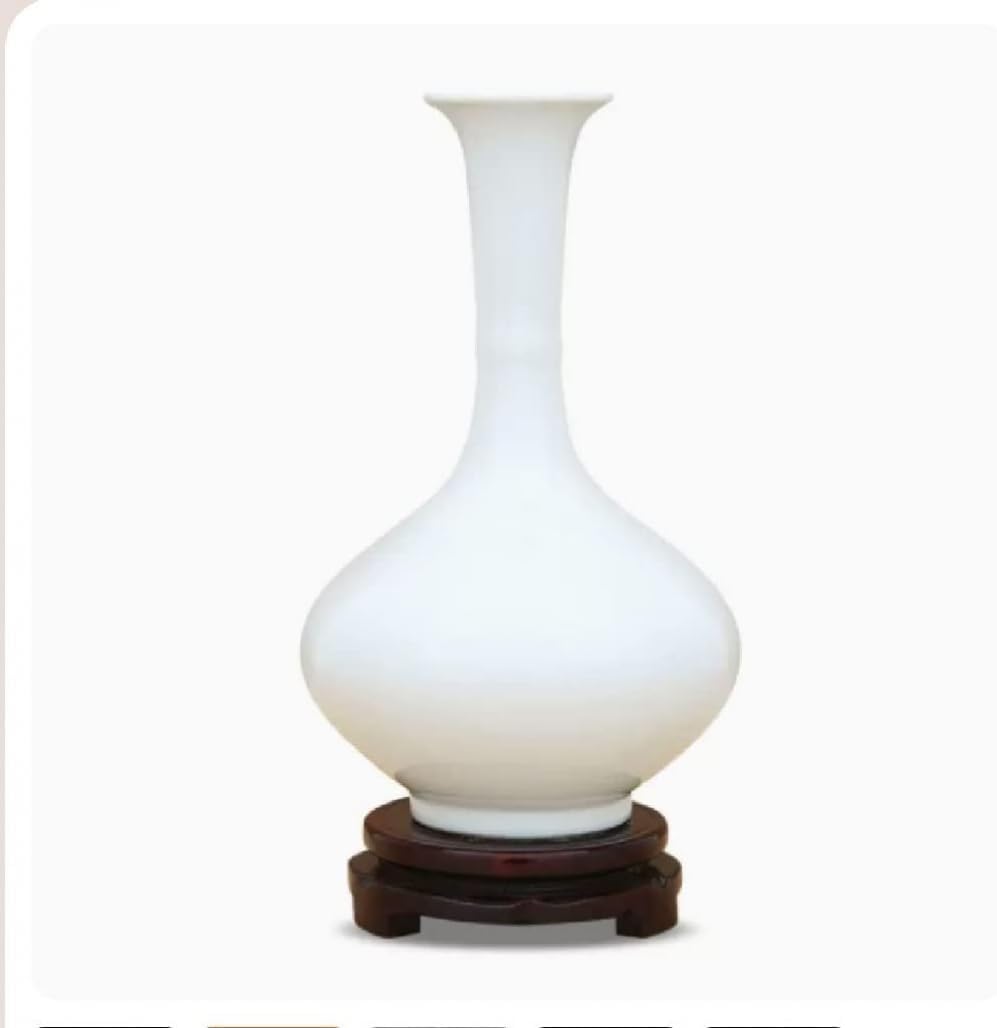 Bzgpmfud A:high:29.5cm Vase Desktop Ceramic Color Glaze Ornaments Accessories Living Room(A:high:29.5cm)