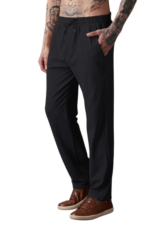samfor Track Pant for Men - Stylish, Comfortable & Stretchable Athletic Joggers for Casual & Gym Wear, Loose fit Track-picture-51