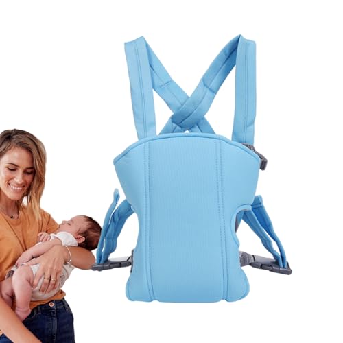 Con correas para niños, banda ajustable y transpirable – Soporte ergonómico ligero para transporte infantil – para papá en excursiones, camping, viajes en avión y al aire libre