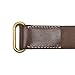 M1907 Military Style Leather Rifle Sling Brass Hardware Dark Brown M1 Garand, M14, 1903 Springfield