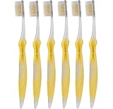 Sofresh Flossing Toothbrush - Adult Size | Your Choice of Color (6, Yellow)