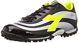  Diadora Fußballschuhe Mann RB 10 Mars R TF aus schwarzem Leder 101.174858-01-C3262