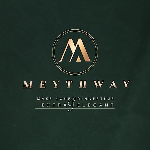 Meythway 40-Piece Vintage Carved Silverware Set for 8, Stainless Steel Flatware Set with Knife/Fork/Spoon, Cutlery Set for Home and Kitchen, Utensil Set with Dishwasher Safe