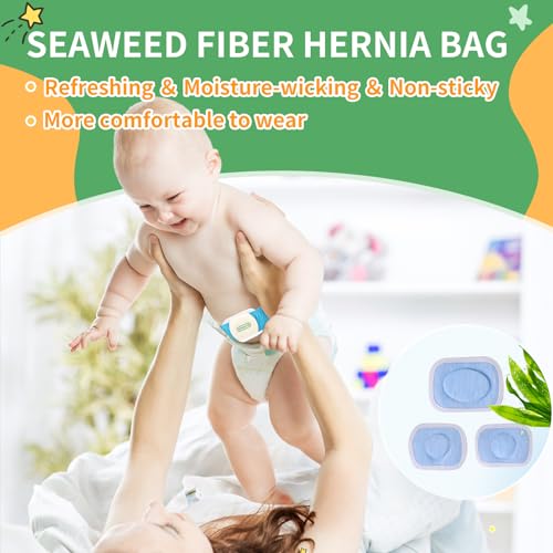 Faja para hernia umbilical para bebé ajustable y transpirable miniatura 5