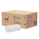 Highmark® ECO Multi-Fold 1-Ply Paper Towels, 250 Sheets Per Pack, Case Of 16 Packs