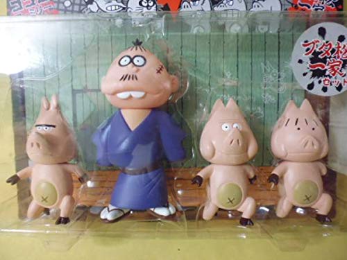 Amazon.co.jp: もーれつア太郎 ブタ松一家セット プラネットトイズ