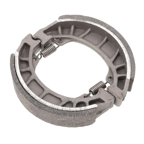 TOPBATHY Zapata de Freno Trasera Metálica para Motocicleta Cg125 Repuesto de Tambores de Freno Compatible Fuerza de Frenado Estable Fácil Reemplazo Uso Automotor