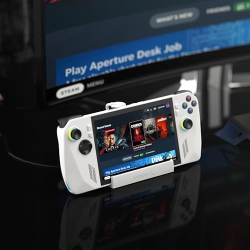 Image of SABRENT ROG Ally Docking Station, 6-Port USB-C, 4K HDMI, Turbo Mode | For original ROG Ally only (NOT ROG Ally X). 4K@60Hz HDMI, 95W PD Turbo Mode, 5Gbps USB ports. DS-RA6P.