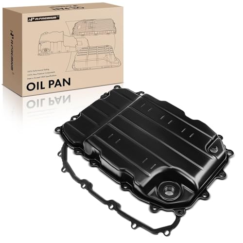 A-Premium Transmission Oil Pan Sump with Drain Plug & Gasket Compatible with Volkswagen Touareg 2004-2010, Audi Q7 2007-2010, Porsche Cayenne 2003-2010 by A-Premium - Used condition - US$81.65