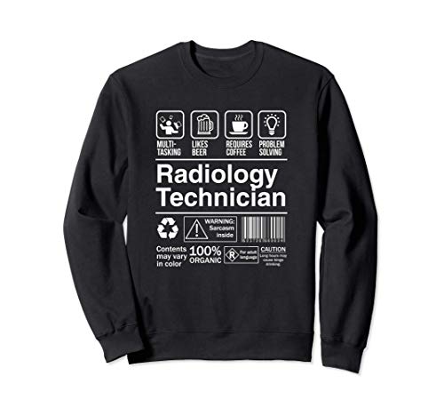 Radiology Technician Product Label Funny Gift Sudadera