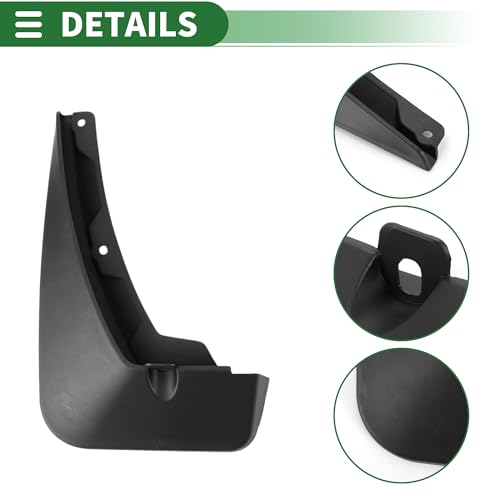 Image of Motoforti Mud Flaps Splash Guards Mud Guards for Chevrolet Trailblazer 2019-2021 W /Mount Accessories